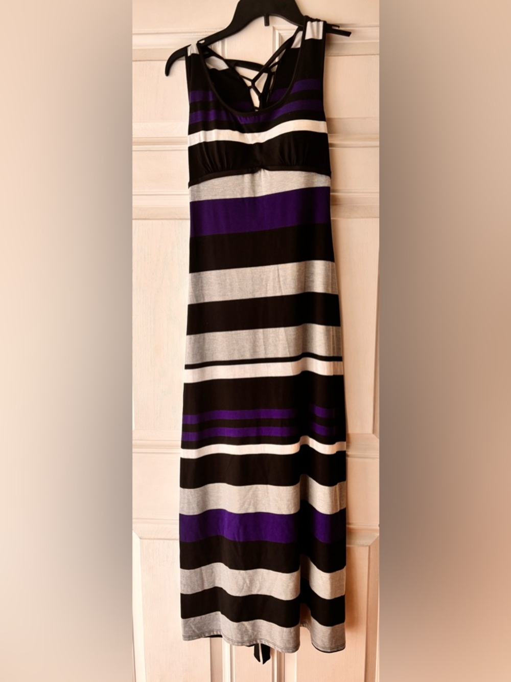 Emerald Sundae Striped Maxi Dress